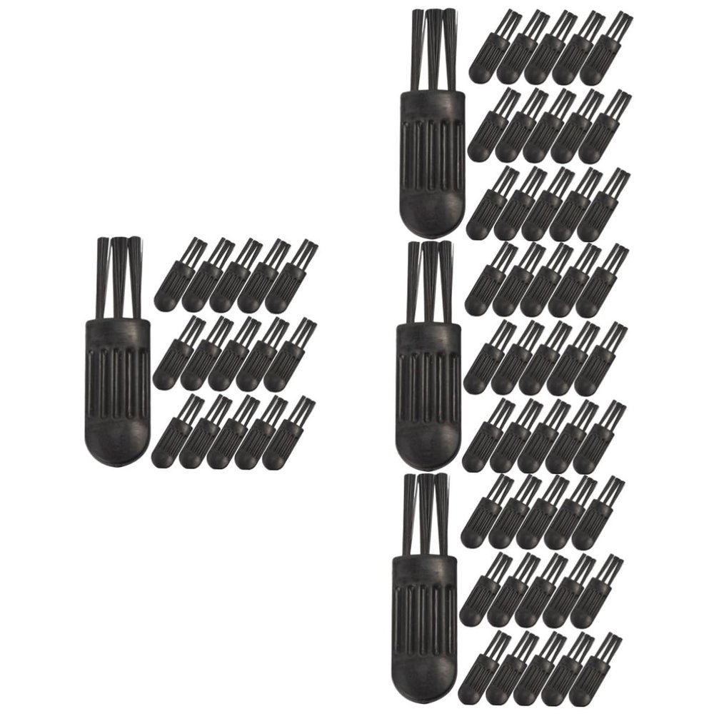 Healeved 400pcs Portable Cleaning Brush Tool for Electric Shaver Nose Hair Trimmer Premium Skin-Friendly Accessory for Hair Removal Grooming