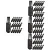 Healeved 400pcs Portable Cleaning Brush Tool for Electric Shaver Nose Hair Trimmer Premium Skin-Friendly Accessory for Hair Removal Grooming view 1
