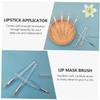 Baluue 20pcs Lipstick Applicators Lip Brush Artificial Fiber Makeup Brush for Women Girls view 2