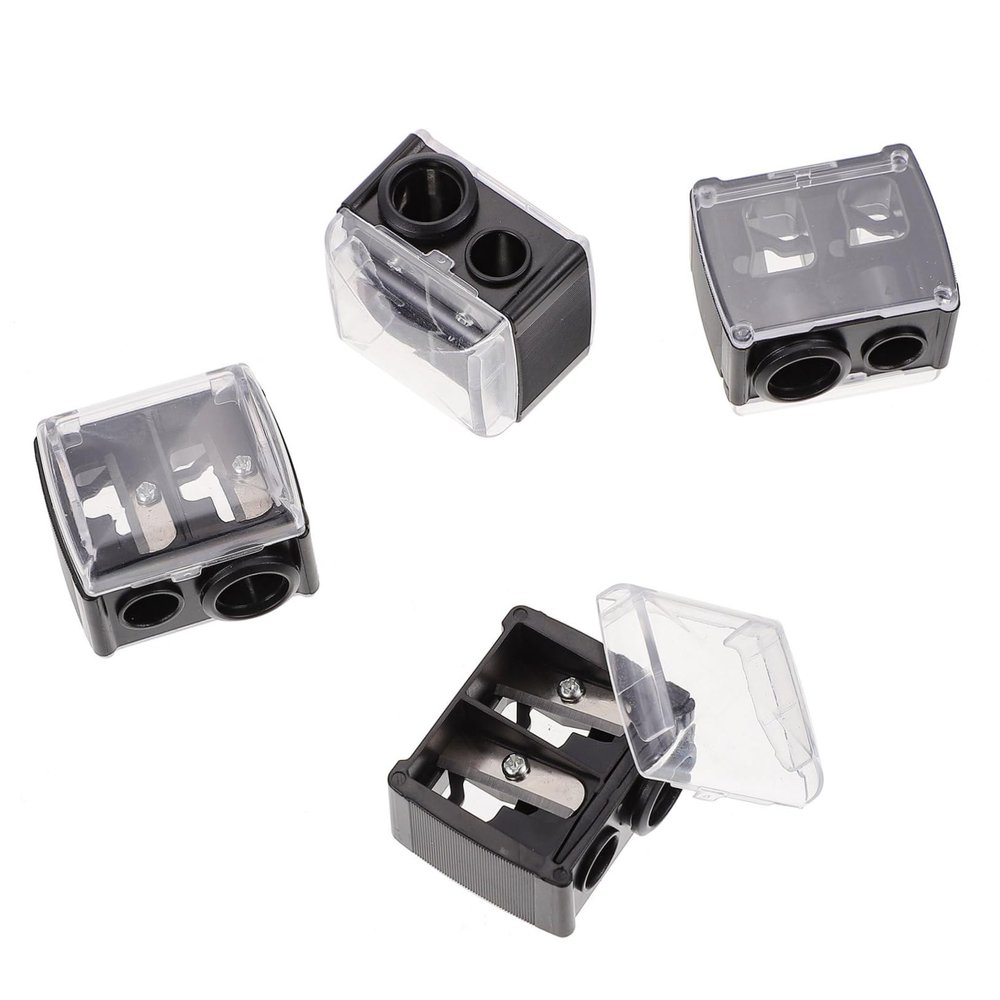 Baluue Cosmetic Pencil Sharpener Eyebrow Pencil Sharpener Makeup Tools for Makeup Random Color