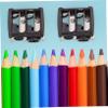 Baluue Cosmetic Pencil Sharpener Eyebrow Pencil Sharpener Makeup Tools for Makeup Random Color view 2