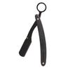 IWOWHERO Sturdy Wood Knife Stand Stainless Steel Barber Tools Holder Men Shaving Kit Manual Razor for Men view 1