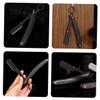 IWOWHERO Sturdy Wood Knife Stand Stainless Steel Barber Tools Holder Men Shaving Kit Manual Razor for Men view 2