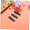 Healeved 3sets Travel Electric Shaver Brush Razor Cleaning Brush Lightweight Non-Slip Handle 100pcs*3 view 2