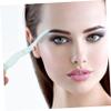 Baluue 2pcs Stainless Steel Eyelash Comb and Eyebrow Brush Double-ended Grooming Tool for Precise Eyelash Separation and Brow Shaping Compact Design Protective Cover for Travel and Daily view 3