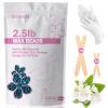 Keethem 2.5lb Wax Beads, Hard Wax Beads for Coarse Hair Removal and Sensitive Skin- Waxing Beads for Women Men - Hard Wax Recommended for Full Body Bikini Brazilian Waxing (Jasmine) view 1
