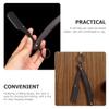 Healeved Stainless Steel Men Razor Beard Barber Tool Manual Shaving Vintage Style Handle view 2