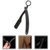 Healeved Stainless Steel Men Razor Beard Barber Tool Manual Shaving Vintage Style Handle view 4