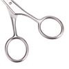 NOLITOY 2 Pcs Men's Stainless Steel Grooming Scissors Trimmers for Hair Cutting Beard Styling Barber Shop Home Diy view 1