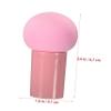 Baluue Foundation Sponge for Liquid Makeup 10pcs Mushroom Foundation Sponge Puff Wet Powder Puff Clean Grip Handle view 2