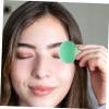 Baluue Foundation Sponge for Liquid Makeup 10pcs Mushroom Foundation Sponge Puff Wet Powder Puff Clean Grip Handle view 3