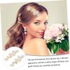 Baluue 2pcs Pearl Floral Hairpins Elegant Bridal Hair Accessories for Weddings Parties Daily Wear Delicate Pearl Design for Women and Girls view 3