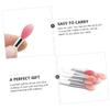 Baluue 9pcs Silicone Lip Brush for Makeup Application Professional Lip Brush for Home Salon Use Travel-friendly Design Suitable for Beginners and Experts view 3