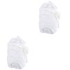 Mikinona 2rolls Pure Cotton Strips for Salon Use Absorbent and Soft Disposable Hair Treatment Strips for Beauty and Makeup Applications view 1