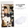 Mikinona 2rolls Pure Cotton Strips for Salon Use Absorbent and Soft Disposable Hair Treatment Strips for Beauty and Makeup Applications view 3