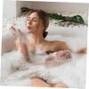 Baluue 2pcs Handle Bath Body Cleaning Brush Exfoliating Shower Scrubber for Skin Care Random Color for Full Body Cleaning and Massage view 3