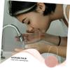 Baluue 8pcs Face Cleaning Tool Assorted Facial Sponges Gentle Facial Scrubber Makeup Puff for Daily Use view 2