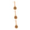 Gogogmee 3pcs Shower Brush for Body Exfoliation Bathing Brush with Wooden Handle Gentle Massage view 1