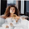 Gogogmee 3pcs Shower Brush for Body Exfoliation Bathing Brush with Wooden Handle Gentle Massage view 3