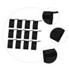 Baluue 10pcs Exfoliating Soap Pouch Soap Saver Mesh Bags Natural Bubble Net for Shower and Bath Quick Drying Easy to Hang for Handmade view 3