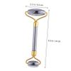 Baluue Facial Roller Guasha Tool Massager Stick for Skin Care Natural Stone Roller for Aging and Muscle Relaxation view 2
