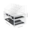 Baluue 1pc Desktop Makeup Organizer Box Storage Holder Drawer for Cosmetics Beauty Supplies and Vanity Bathroom and Bedroom view 2