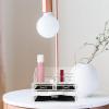 Baluue 1pc Desktop Makeup Organizer Box Storage Holder Drawer for Cosmetics Beauty Supplies and Vanity Bathroom and Bedroom view 4