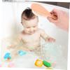 NOLITOY 1pc Bath Brush Soft Wool Hair Clipping Brush for Solid Wood Design for Shower Scrubbing for Gentle Cleaning and Detangling view 4