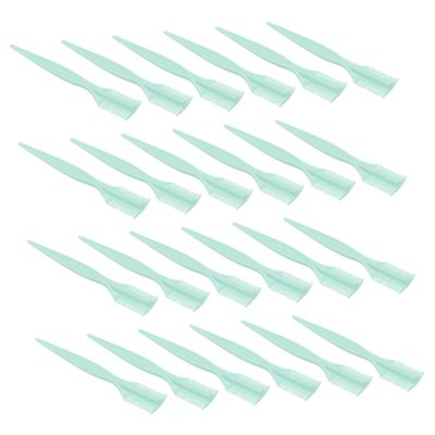 Baluue 50pcs Eyelash Combs and Shaping Tools Portable Eyebrow Separator for Grooming Lashes and Hair Fine Workmanship for Use Random Colors