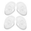 FOMIYES 2pair Professional Piercing Practice Ear Model Silicone Training for Ear Piercing Professionals view 1