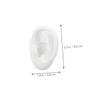FOMIYES 2pair Professional Piercing Practice Ear Model Silicone Training for Ear Piercing Professionals view 2