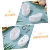 FOMIYES 2pair Professional Piercing Practice Ear Model Silicone Training for Ear Piercing Professionals view 3