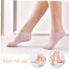 FOMIYES 1pair Silicone Moisturizing Foot Socks for Cracked Heels - Design Barrier for Intensive Foot Care for Showers and Soaks view 3