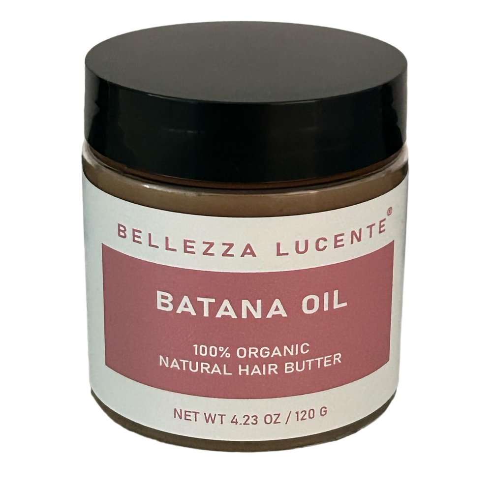 Bellezza Lucente Batana Oil Butter  Natural Hair Moisturizer for Dry, Damaged Hair and Hair Growth  4oz