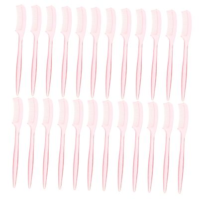 Baluue 100pcs Mini Eyelash Comb and Eyebrow Brush Single-sided Makeup Tool for Separating Lashes and Grooming Brows Mascara Application and Eye Makeup Precision