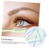 Baluue 100pcs Mini Eyelash Comb and Eyebrow Brush Single-sided Makeup Tool for Separating Lashes and Grooming Brows Mascara Application and Eye Makeup Precision view 3