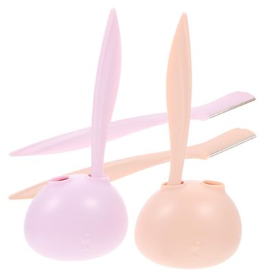 Healeved 8pcs Women's Trimmer for Eyebrows Eyebrow Cutter Makeup Shaver Portable