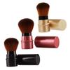 Baluue 3pcs Portable Foundation Makeup Brush Travel Applicator for Face Makeup Includes Chic Red Colors Professional Cosmetic Tool for Full Coverage Blending view 1