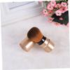Baluue 3pcs Portable Foundation Makeup Brush Travel Applicator for Face Makeup Includes Chic Red Colors Professional Cosmetic Tool for Full Coverage Blending view 2