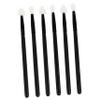Baluue 6pcs Silicone Makeup Brush for Precision Application Lip and Eyeshadow Brushes for for Home and Salon Skin-friendly Materials view 1