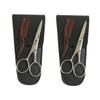 NOLITOY 2sets Stainless Steel Eyebrow Trimmer Grooming Kit for Men Mustache Scissors Beard Cutting Shears Hair Trimmers Hair Care Accessory view 1