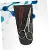 NOLITOY 2sets Stainless Steel Eyebrow Trimmer Grooming Kit for Men Mustache Scissors Beard Cutting Shears Hair Trimmers Hair Care Accessory view 2