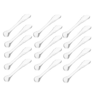 BIUDECO 15pcs Mini Makeup Spoons Acrylic Facial for Clay Mask Makeup Spatula for Skincare