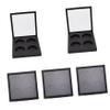 Baluue 5pcs Magnetic Empty Eyeshadow Storage Boxes Cover Compact Makeup Palette for Travel and Daily Use Lightweight and Design view 1