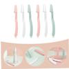Healeved 12pcs Multi-Function Eyebrow Trimmer Face Shaver for Women Portable Facial Hair Remover Professional Brow Shaping Tool Compact Lightweight for Home Salon view 3