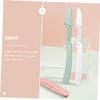 Healeved 12pcs Multi-Function Eyebrow Trimmer Face Shaver for Women Portable Facial Hair Remover Professional Brow Shaping Tool Compact Lightweight for Home Salon view 4