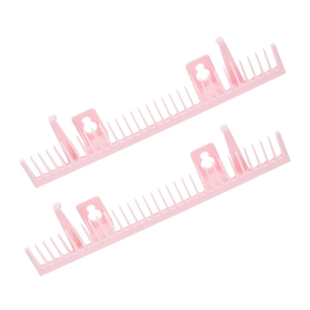 FRCOLOR 2pcs Hair Extension Holder for Washing Hair Extensions Tools Braiding Rack for