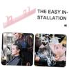 FRCOLOR 2pcs Hair Extension Holder for Washing Hair Extensions Tools Braiding Rack for view 3