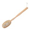 KOMBIUDA Long Handle Back Scrubber Double-Sided Body Exfoliating Brush for Shower Gentle Skin Massage and Deep Cleansing for Self Back Washing and Bathing Accessory view 1