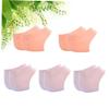 Anneome 5pairs Medical Grade Silicone Heel Covers Heel Socks for Dry Cracked Repair Gel Pads for Shoes for Pain Relief view 2